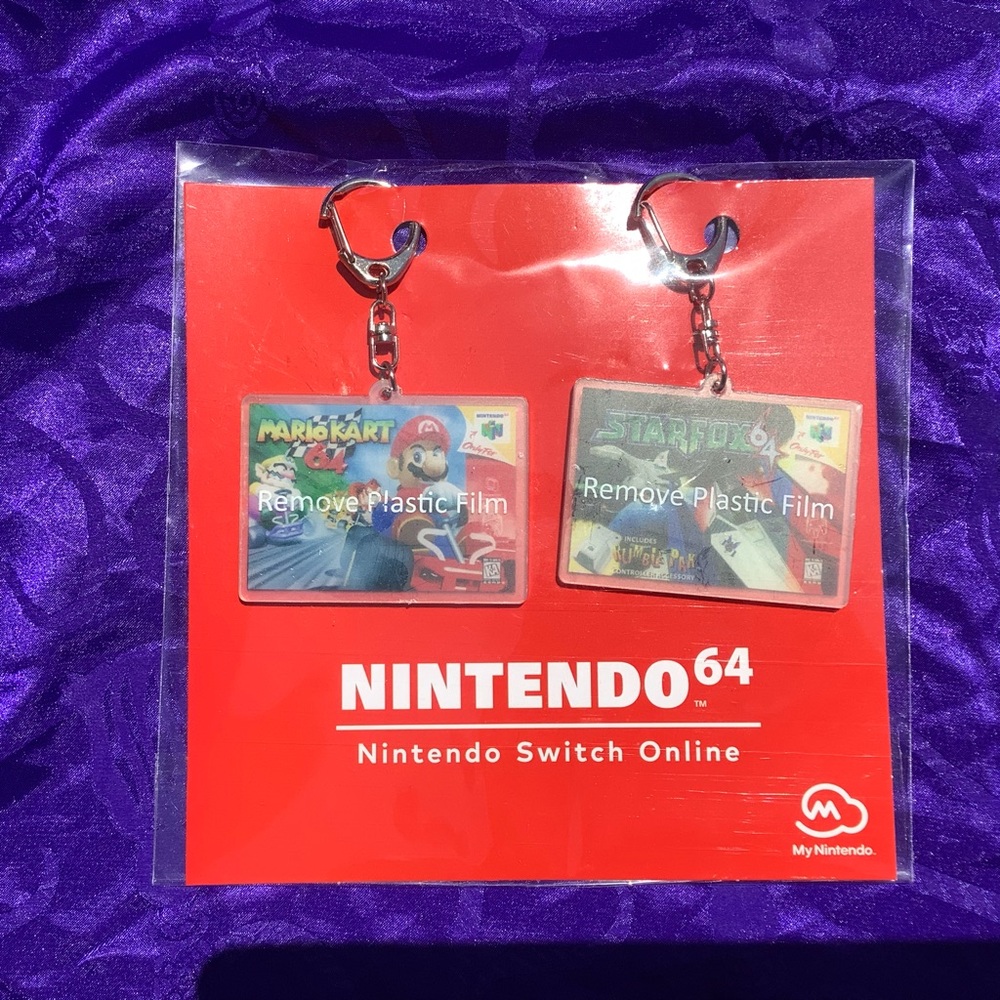 Nintendo 64 Classic Set A Keychains